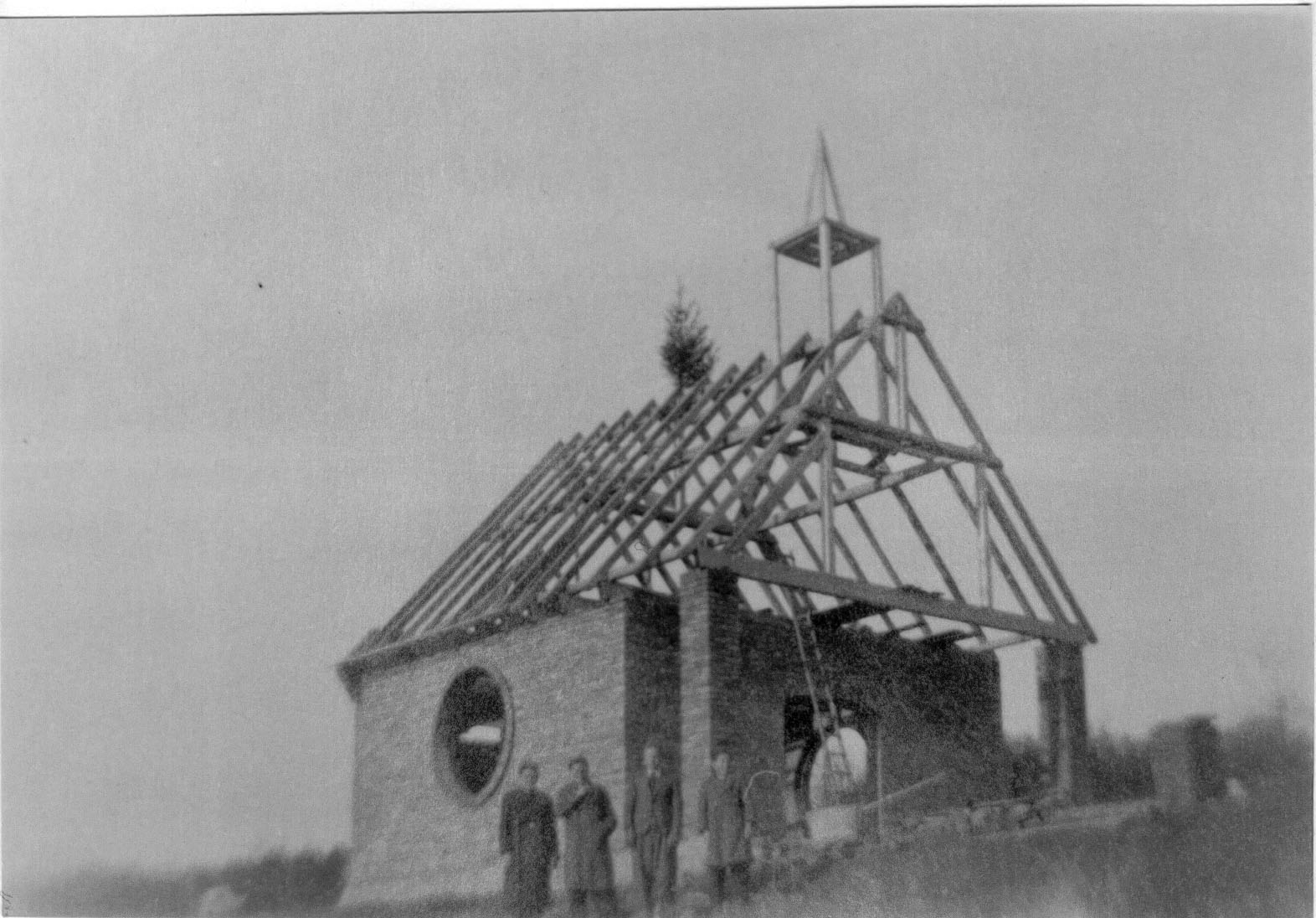 REGU1946 09 Richtfest Kapelle